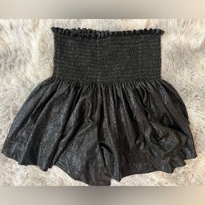 Queen of Sparkles black swing shorts size XS